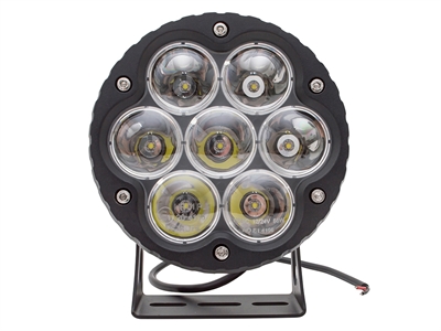 Round auxiliary LED lamp